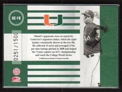 Carlos Gutierrez 2008 Donruss Elite Extra Edition #SC-19 School Colors #/1500