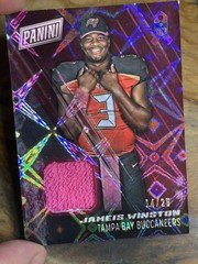 2016 Panini Day Jameis Winston BCA Pink Patch /25 Buccaneers