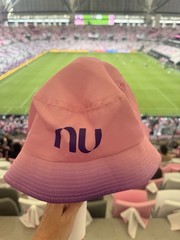 AUTHENTIC INTERMIAMI NU OMBRÉ BUCKET HAT ONE/SIZE MLS SOCCER HOME OPENER NEW