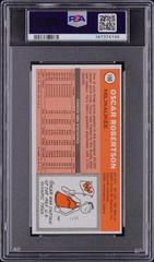 1970-71 OSCAR ROBERTSON PSA 6 Topps #100 Card EX-MT Certif 147374746 CINCINNATI