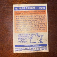 1972-73 Topps – Artis Gilmore #180 (RC)