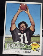 1975 Topps Football #70 Jack Tatum Oakland Raiders Passaic Indians