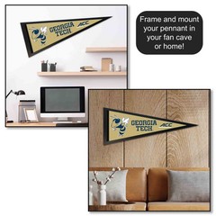 Georgia Tech Yellow Jackets 12 in X 30 in ACC College Pennant