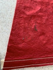1960&rsquo;S NEBRASKA CORNHUSKERS FOOTBALL FULL SIZE PENNANT, Small Tear Upper Right