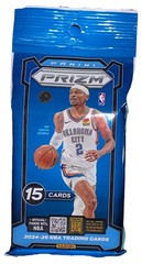 🔥 2024-25 Panini Prizm NBA 🏀 Basketball Fat Pack Factory Sealed 💥