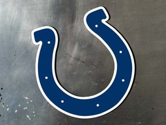 Indianapolis Colts All Weather UV Safe Glossy Vinyl Decal / Sticker