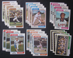 1974 Topps Baseball- Pick Choose Finish Your Set- (#241- 480) – NM