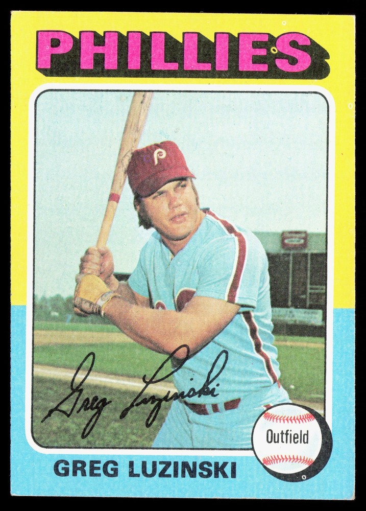 1975 Topps #630 Greg Luzinski Philadelphia Phillies