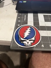 GD Stealie Logo Vinyl 4 Inches Inch Sticker