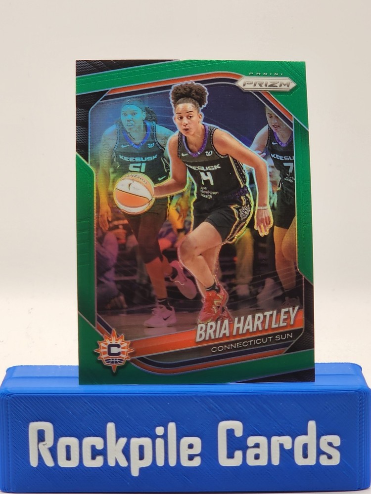 2025 Panini Prizm WNBA – Bria Hartley #86 Green Prizm