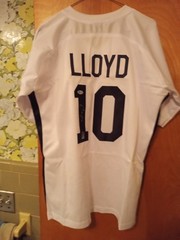 Carli Lloyd Signed Jersey USWNT Autographed Women’s Large Nike Beckett G41412