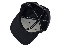47 Blackout NY Yankees Adjustable Snapback Hat Baseball Classic Black Logo HT52