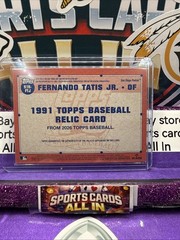 2026 Topps 1991 Game-Used Relic Blue #91R-FTJ Fernando Tatis Jr. MINT /150