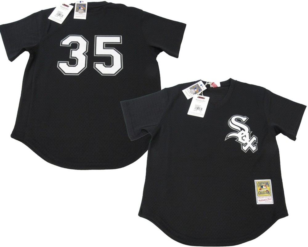 1996 Frank Thomas #35 White Sox Mens Mitchell & Ness Authentic BP Jersey $100
