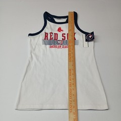 Boston Red Sox Ribbed Tank Top Women&rsquo;s Size M Medium White Soft As A Grape NWT