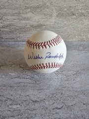 Willie Randolph Signed Autographed Baseball Tristar New York Yankees