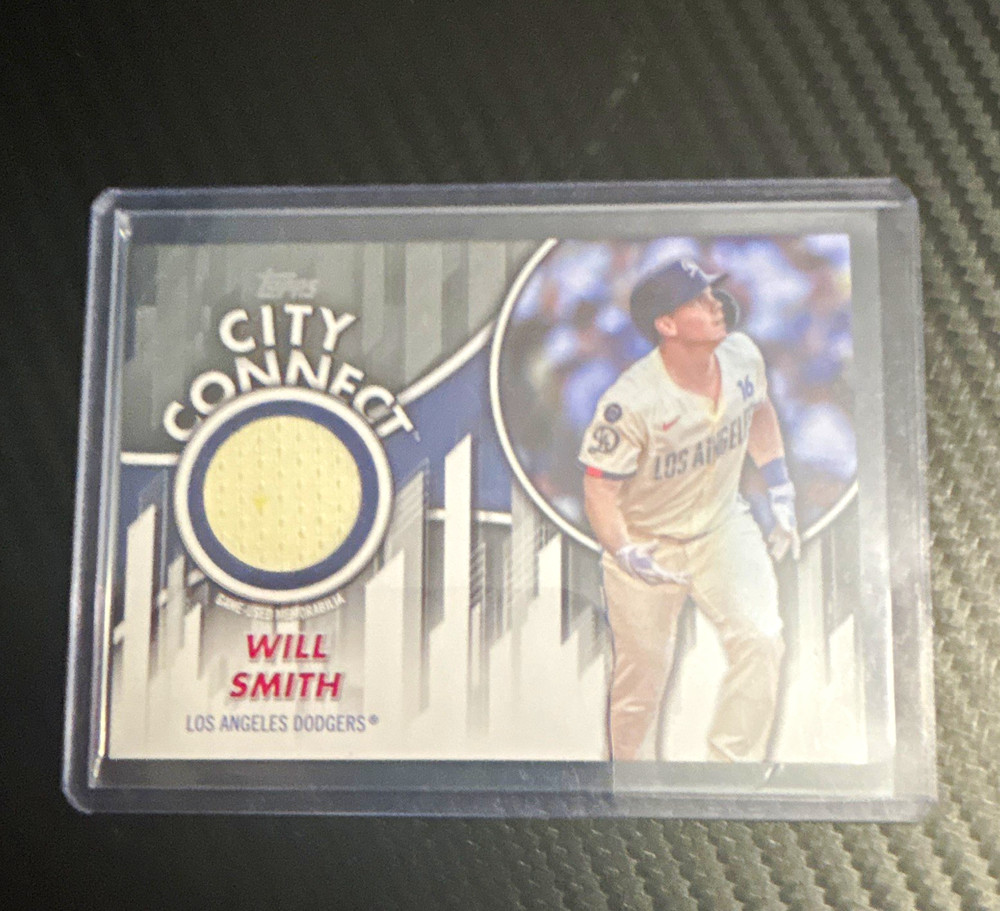 Topps 2026 Series 2 Will Smith Los Angeles Dodgers City Connect Swatch CC2-WS