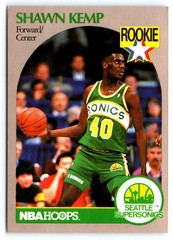 1990-91 NBA Hoops – Sears Superstars Shawn Kemp RC #92