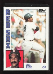 1984 Topps #550 Jim Rice Boston Red Sox Near Mint or Better