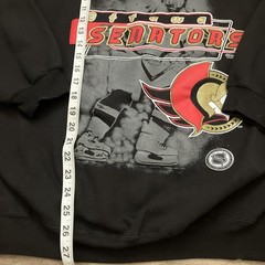 Vintage Ottawa Senators Sweatshirt NHL Hockey Pullover Rare Size Large Read!