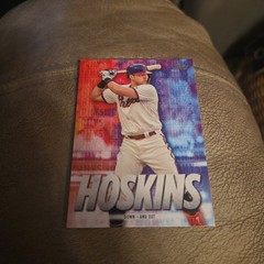 2020 Topps Player Highlights Rhys Hoskins “Down & Out” #RH-24 PHI Phillies