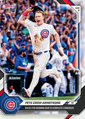 2026 Topps Now #527 Pete Crow-Armstrong Chicago Cubs Walk-Off Presale