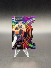 NIKOLA JOKIC 2023-24 Panini Select #169 Die-Cut Purple Prizm 59/99