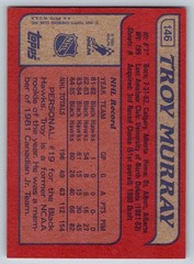 1985-86 Topps #146 TROY MURRAY Chicago Black Hawks