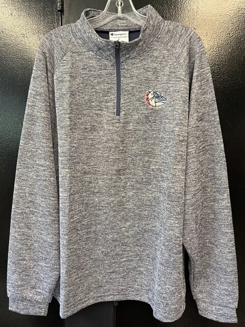 Champion Gonzaga Bulldogs Quarter Zip Lightweight Fleece Pick Size