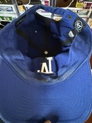 LOT OF 3 Los Angeles Dodgers 47 Brand Strapback Dad Hat Cap – Blue Black White