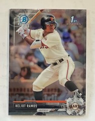 HELIOT RAMOS – Giants – 2017 1st Bowman Chrome Draft #BDC-12 FS QTY