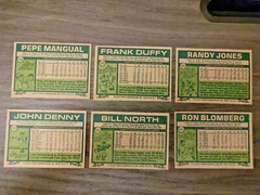 1977 Topps base cards 451-660 Pick from drop down