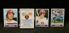 1979 Topps Burger King Philadelphia Phillies Complete (23) Team Set Pete Rose NM