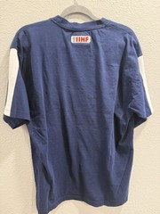 Nike Hockey Team USA IIHF Navy Short Sleeve Shirt – Large