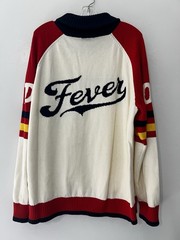 Indiana Fever WNBA Raglan Zip Up Cardigan Size XL The Wild Collective