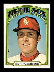 1972 Topps #618 Rich Robertson White Sox EX+ *3w