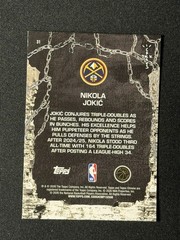 Nikola Jokic 2025-26 Topps Chrome Cactus Jack White Refractor #31 Nuggets