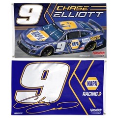 Chase Elliott #9 2025 Napa Racing Nascar Double-Sided 3×5 Flag Free shipping