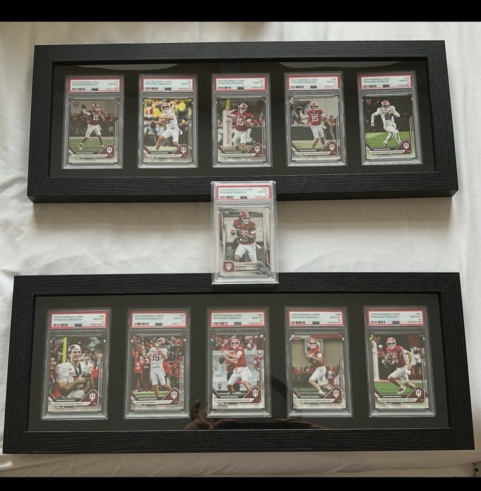 Fernando Mendoza🔥*ALL (11) Rookies! *ALL in PSA 10s! *ALL with FLAWLESS Slabs!