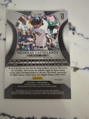 2019 Panini Prizm – Nick Castellanos #93 Snake Skin Prizm /50