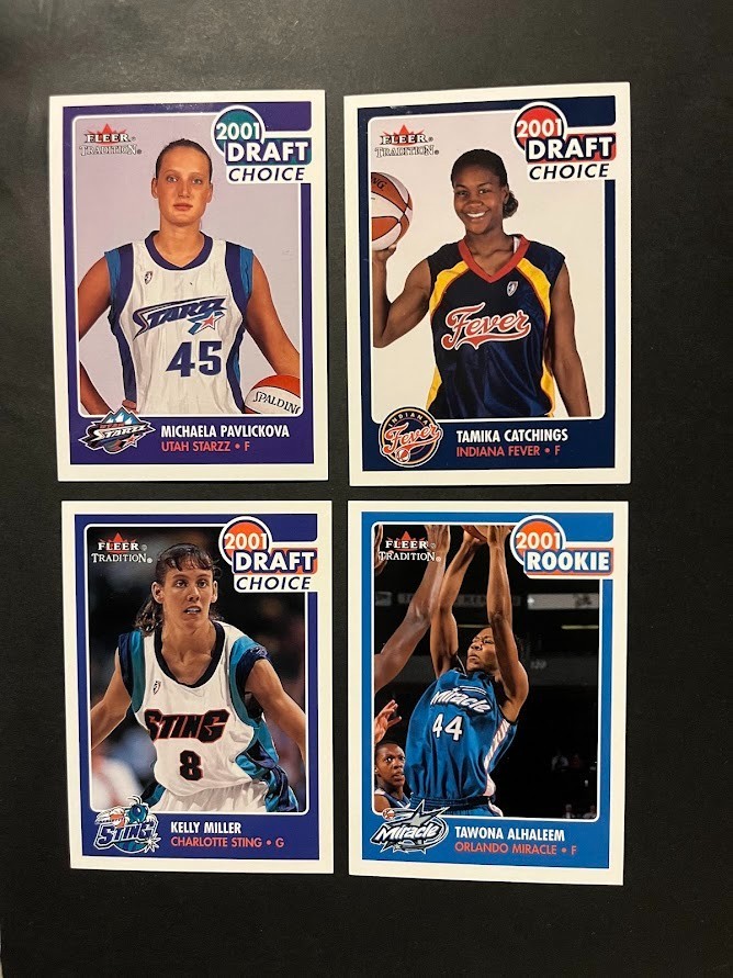2001 Fleer Tradition WNBA Rookie Cards You Pick