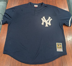 Mitchell & Ness NY Yankees Don Mattingly #23 Mesh Jersey Navy 2XL 52