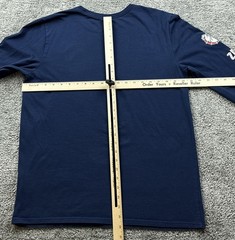 Gonzaga Bulldogs Shirt Mens Large Blue NCAA Basketball Nike Dri-FIT Long Sleeve