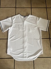 Nike Cleveland Guardians Major League Baseball Official Jersey White Red Navy M