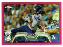 2013 Topps Chrome BCA Pink Refractor #/399 Earl Thomas III #77 SP | Seahawks