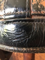 1930’s Spalding ZH Leather Football Helmet