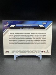 Topps Now SHOHEI OHTANI #584 “First Dodgers Player In 40/40 Club » Pack Fresh