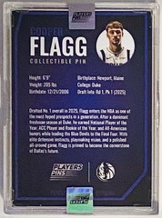 2025-26 Dallas Mavericks Collectible Players Pin Night Complete Set LE /5000