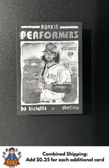 Bo Bichette 2024 Topps Spotlight by Andy Friedman #91 Grayscale Filter #/49