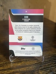 Topps 2025-26 UEFA Club Competitions Dro #111 Rookie RC FC Barcelona Soccer